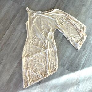 Asymmetrical Soft Bebe Dress